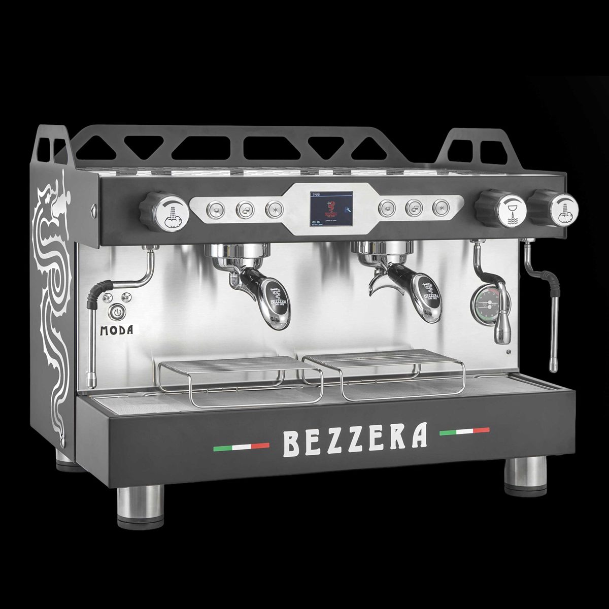 Bezzera Moda PID Display de 2 grupos automática en color negro