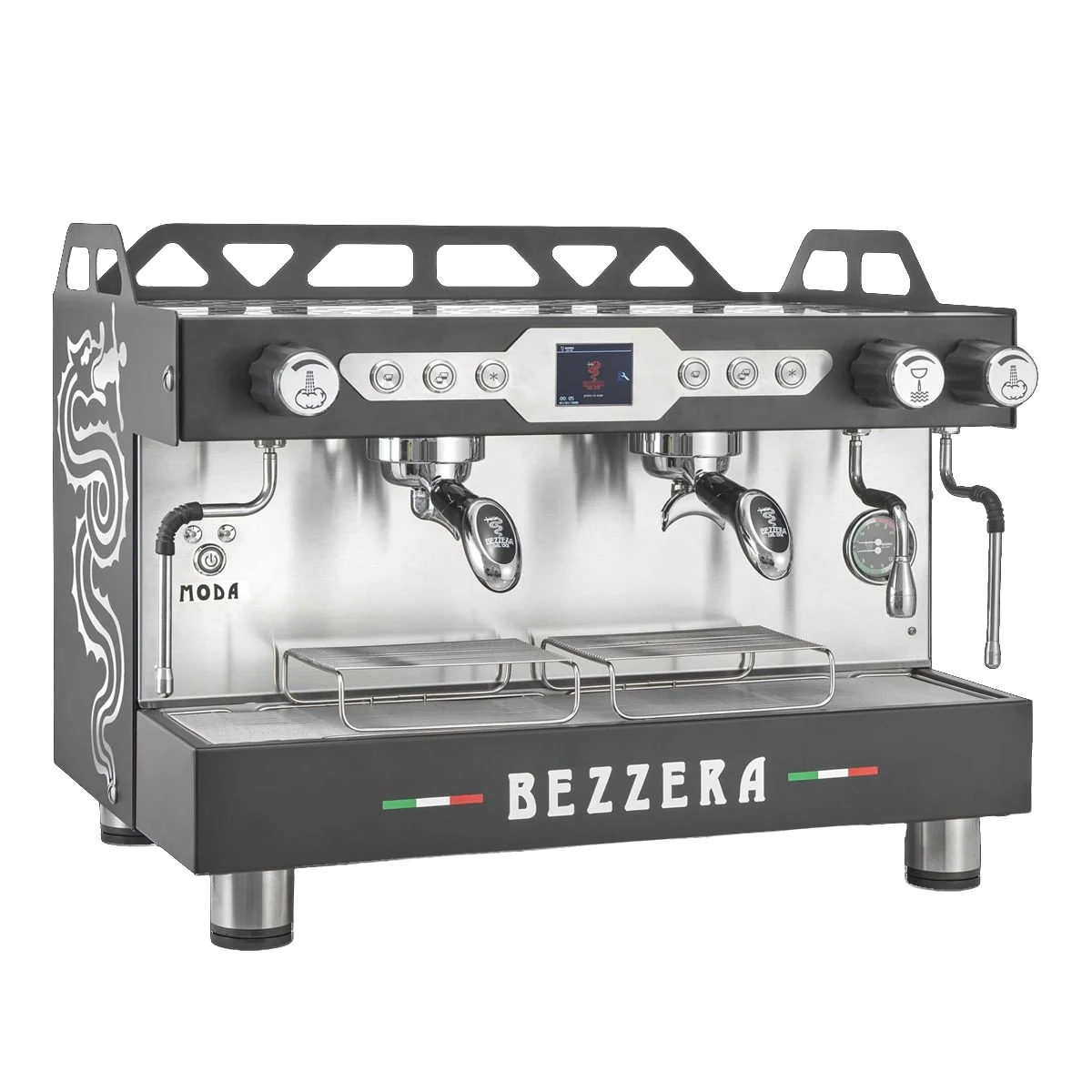 Bezzera Moda PID Display de 2 grupos automática en color negro